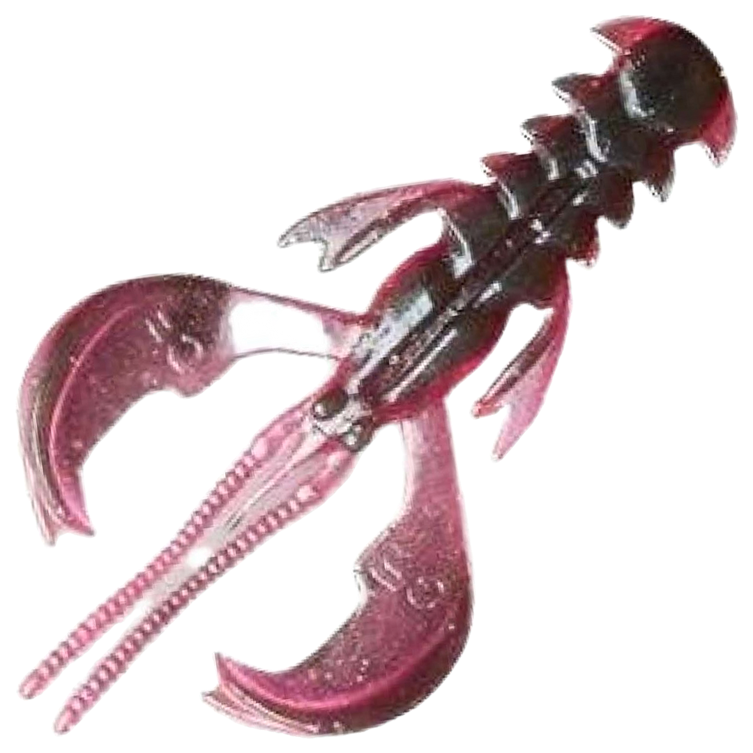 Crazy Fish Nimble kelluva Jigi 2.5", väri Pink Provoker (23D): ruskeanpunertava yläpuoli ja vaaleanpunainen alapuoli