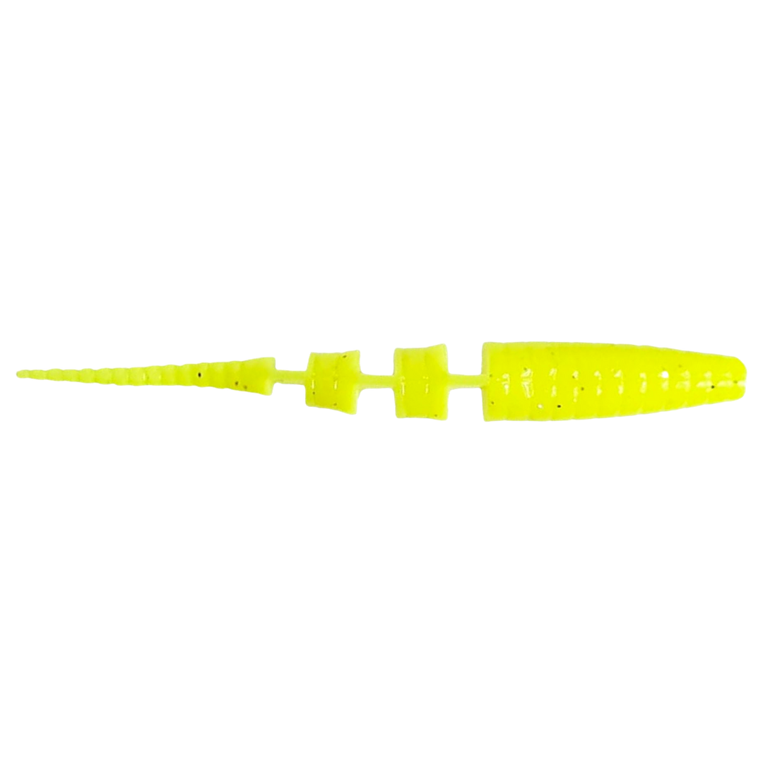 Crazy Fish Polaris kelluva Jigi 3" 6 sivulta, pää oikealla