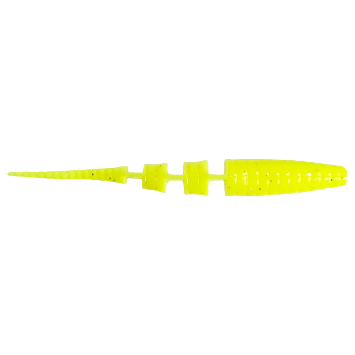 Crazy Fish Polaris kelluva Jigi 3" 6 sivulta, pää oikealla