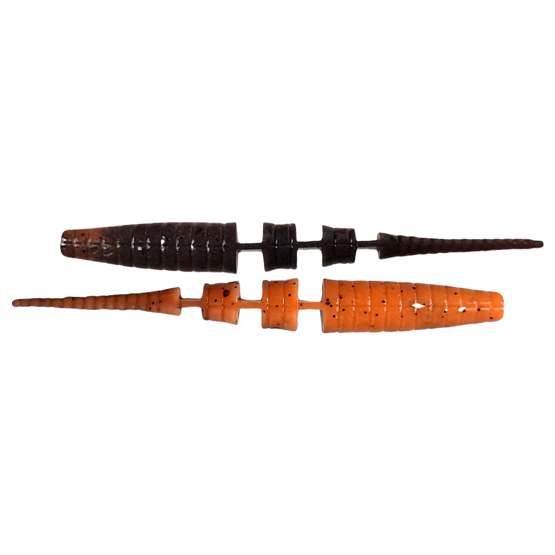 Crazy Fish Polaris kelluva Jigi 3" 8d ylä- ja alapuolelta