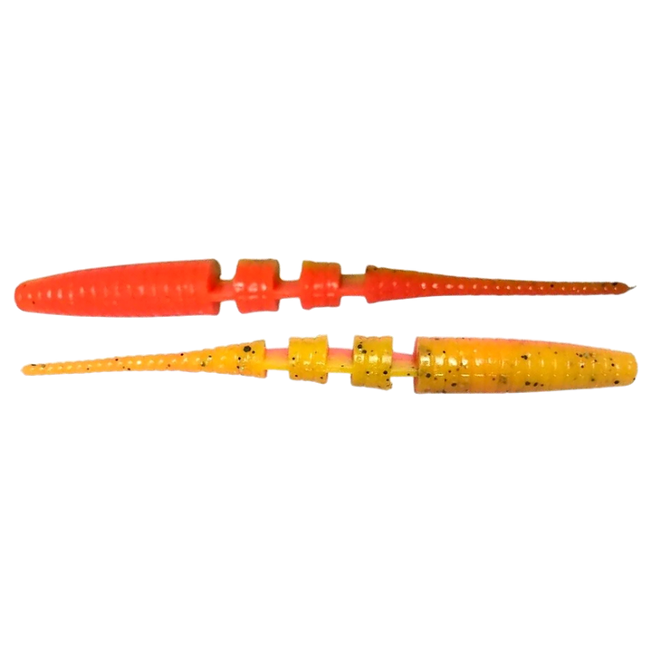 Crazy Fish Polaris kelluva Jigi 4" 15d ylä- ja alapuolelta