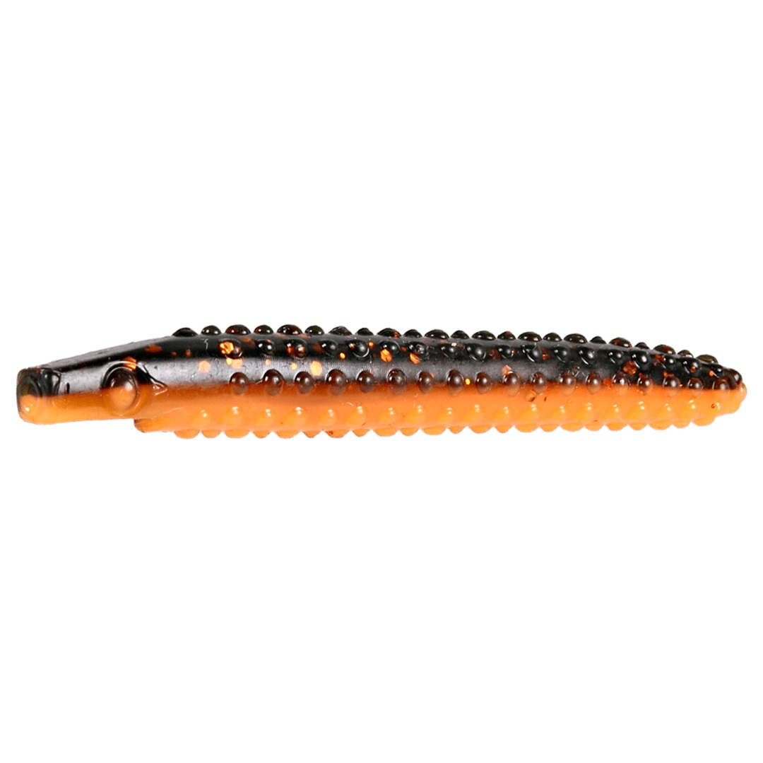 CWC Pig Pickle Jigi 8cm Black Pumpkin sivulta, pää vasemmalla
