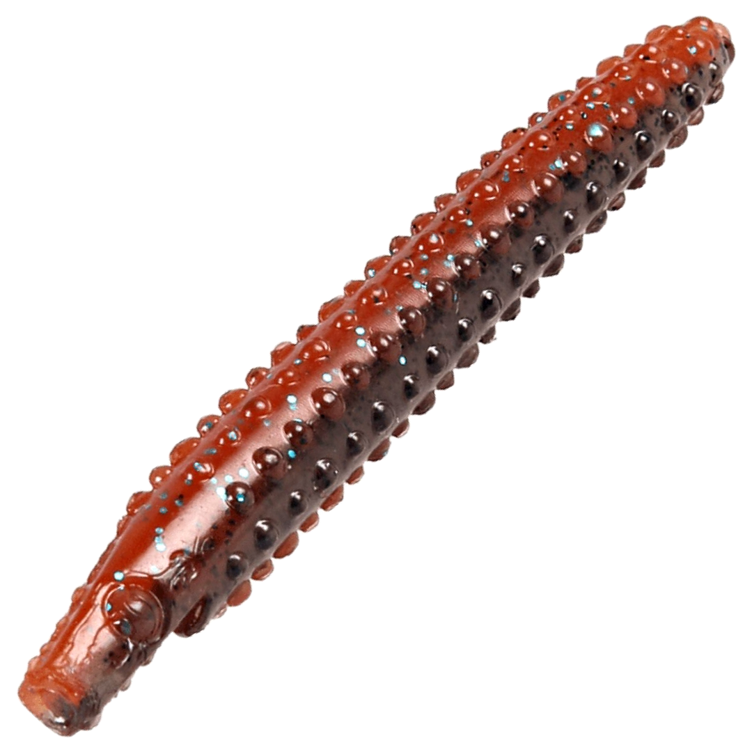 CWC Pig Pickle Jigi 8cm, väri Cinnamon Smoke Flake: kanelinruskea runko ja tummat hileet