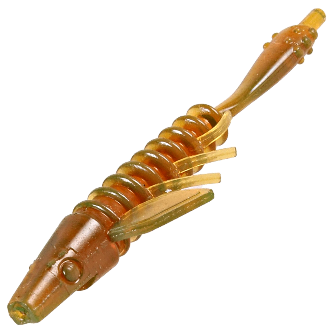 CWC Pigster Gecko Jigi 8.5cm, väri Motor Oil UV: läpikuultava kellanruskea runko