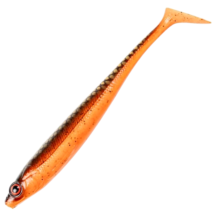 Daiwa Prorex Duckfin Shad 2.0 Haukijigi 20cm 45g, väri Flash Parrot: oranssi runko