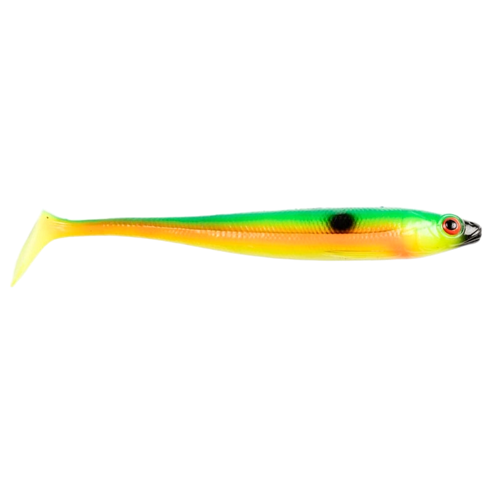 Daiwa Prorex Duckfin Shad 2.0 Haukijigi 20cm 45g Parrot sivulta, pää oikealla
