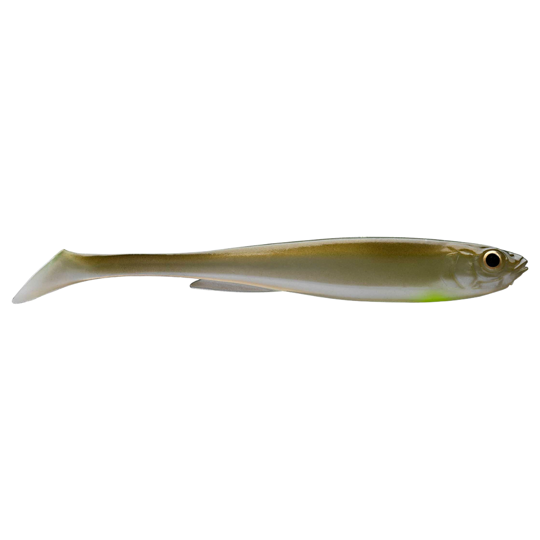 Daiwa Prorex Slim Shad Y 16cm Jigi Ayu sivulta, pää oikealla