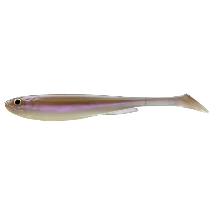 Daiwa Prorex Slim Shad Y 16cm Jigi Wakasagi sivulta, pää vasemmalla
