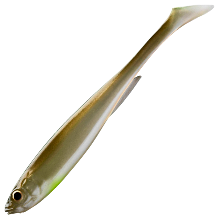 Daiwa Prorex Slim Shad Y 7.5cm Jigi, väri Ayu: ruskea selkä ja hopeinen kylki
