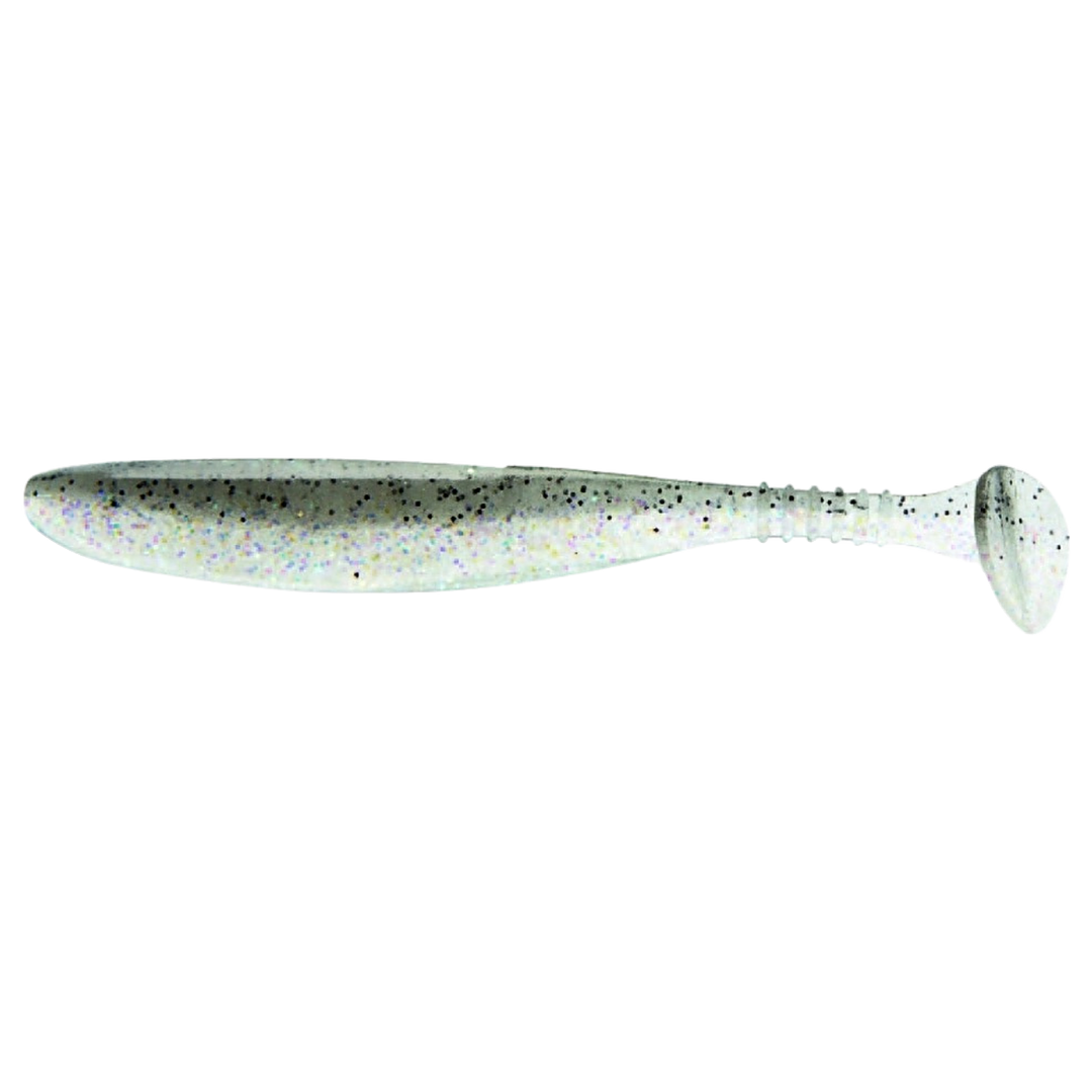 Daiwa Tournament D´Fin 12.5cm Jigi Rainbow Shad sivulta, pää vasemmalla