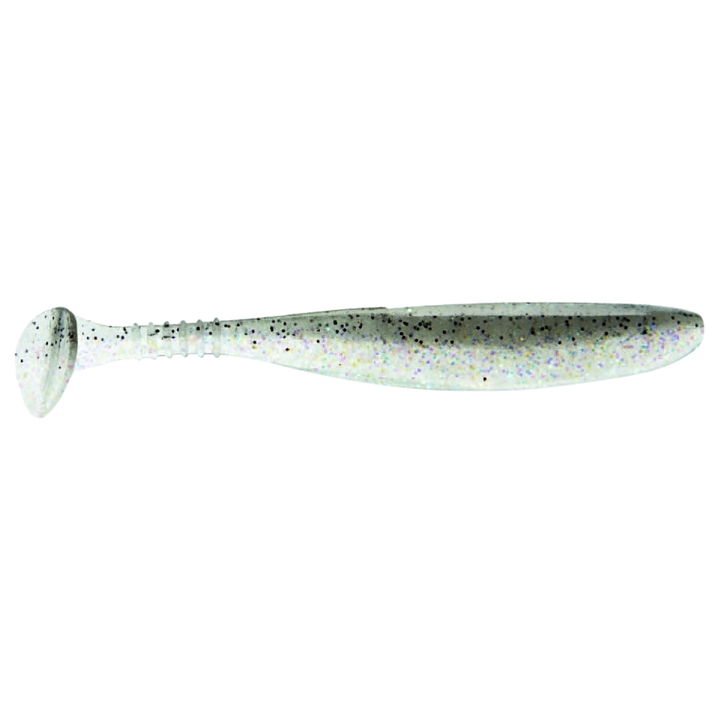Daiwa Tournament D´Fin 12.5cm Jigi Rainbow Shad sivulta, pää oikealla