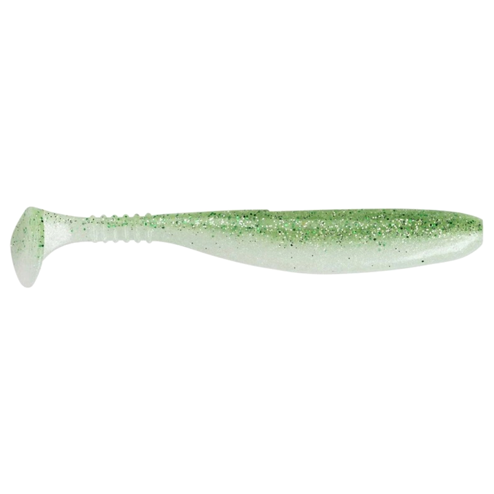 Daiwa Tournament D´Fin 7.5cm Jigi Bleak sivulta, pää oikealla