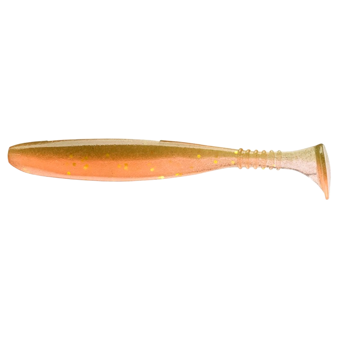 Daiwa Tournament D´Fin 7.5cm Jigi UV Perch sivulta, pää vasemmalla