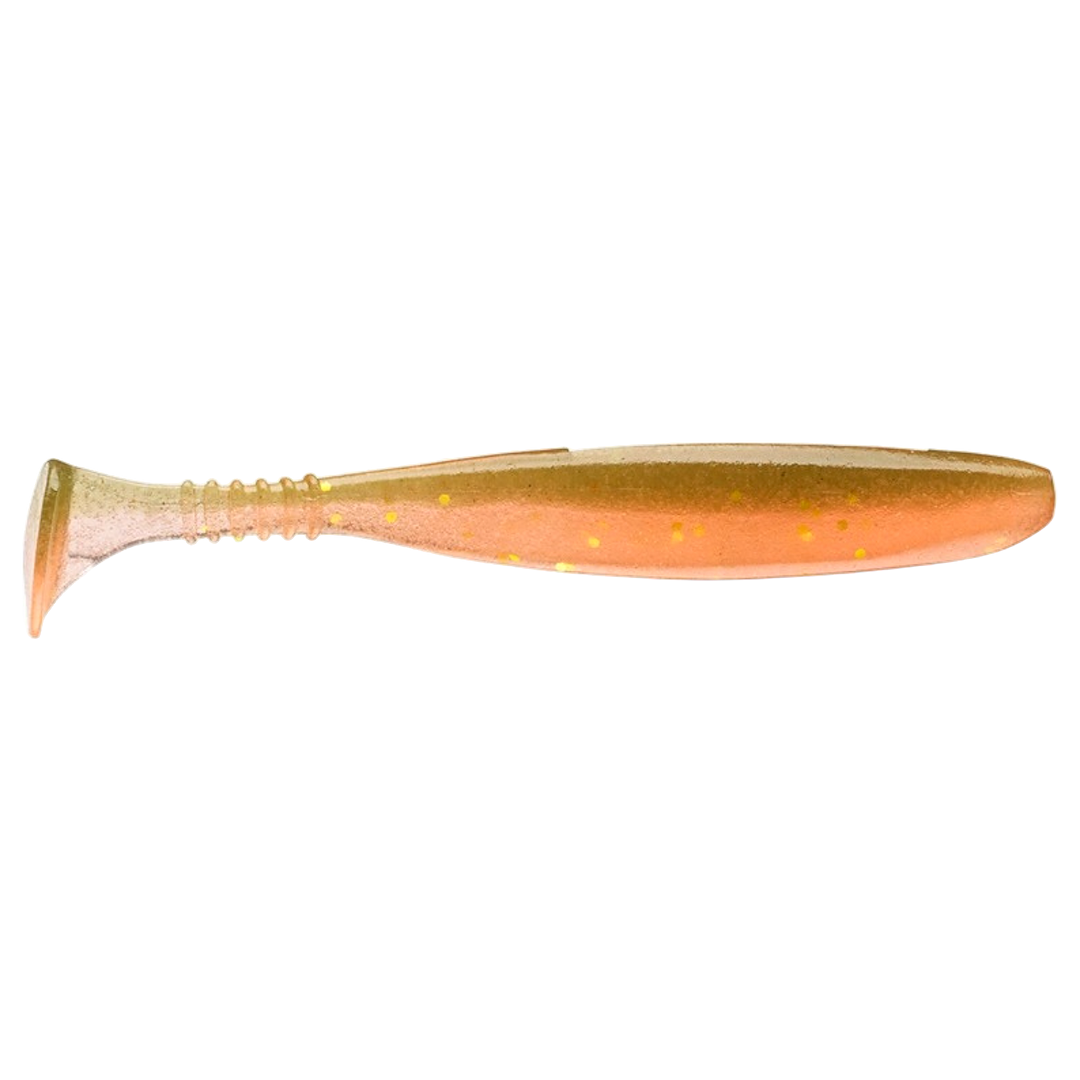 Daiwa Tournament D´Fin 7.5cm Jigi UV Perch sivulta, pää oikealla