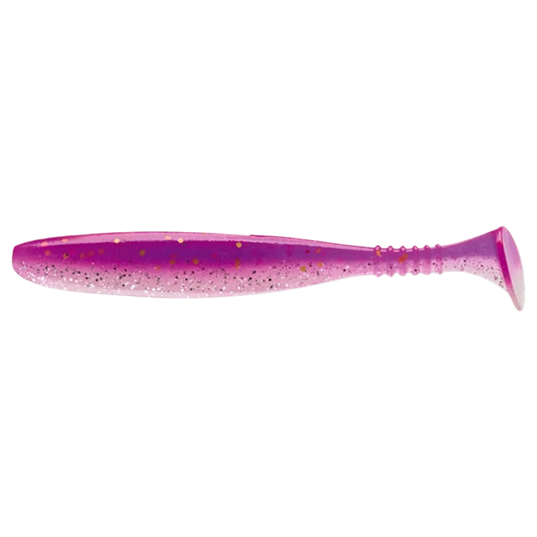 Daiwa Tournament D´Fin 7.5cm Jigi UV Violet sivulta, pää vasemmalla