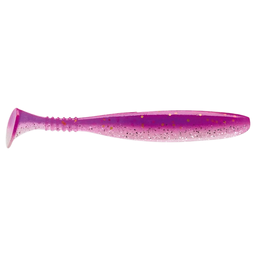 Daiwa Tournament D´Fin 7.5cm Jigi UV Violet sivulta, pää oikealla