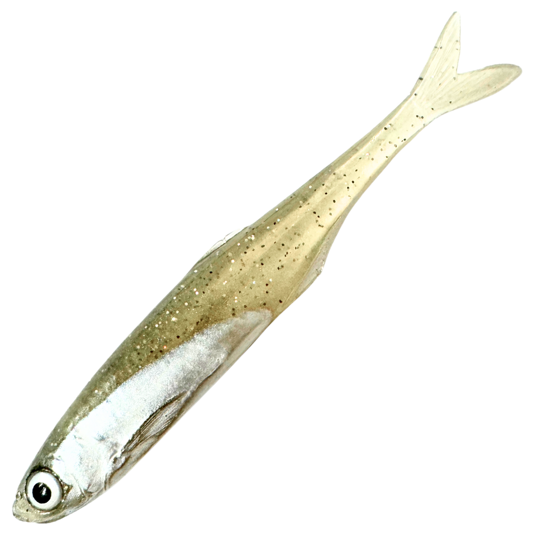 Dominator URSB Salakka Kalapyrstö Jigi 7,5cm, väri ZS: harmaa selkä ja hopeinen kylki