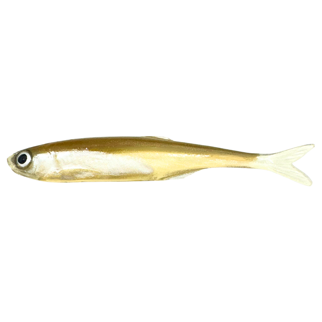 Dominator URSB Salakka Kalapyrstö Jigi 7,5cm ZS02 sivulta, pää vasemmalla