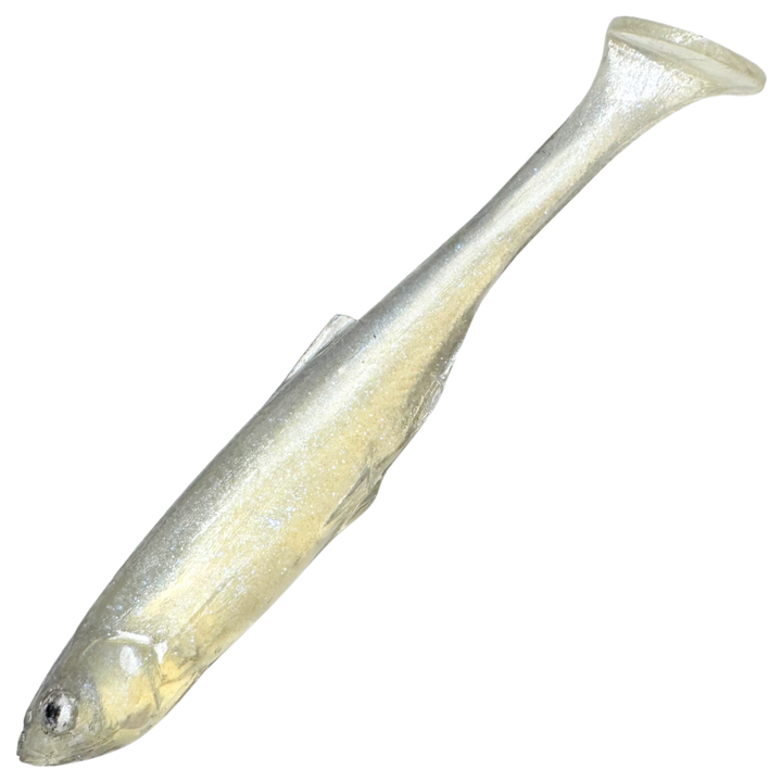 Dominator URSB Salakka Lapiopyrstö Jigi 10cm, väri NPX: harmaanvihreä selkä ja hopeinen kylki