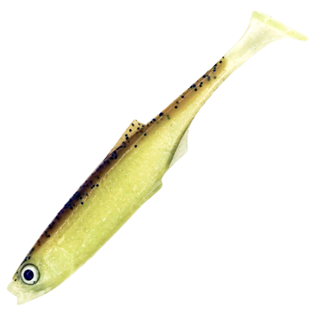 Dominator URSB Salakka lapiopyrstö Jigi 10cm, väri OGS: violetinruskea selkä ja kellanvihreä kylki