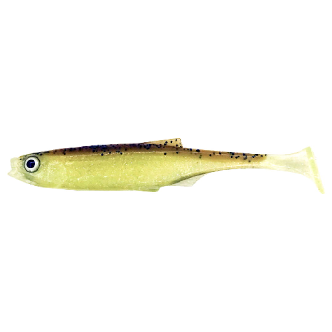 Dominator URSB Salakka lapiopyrstö Jigi 10cm OGS sivulta, pää vasemmalla