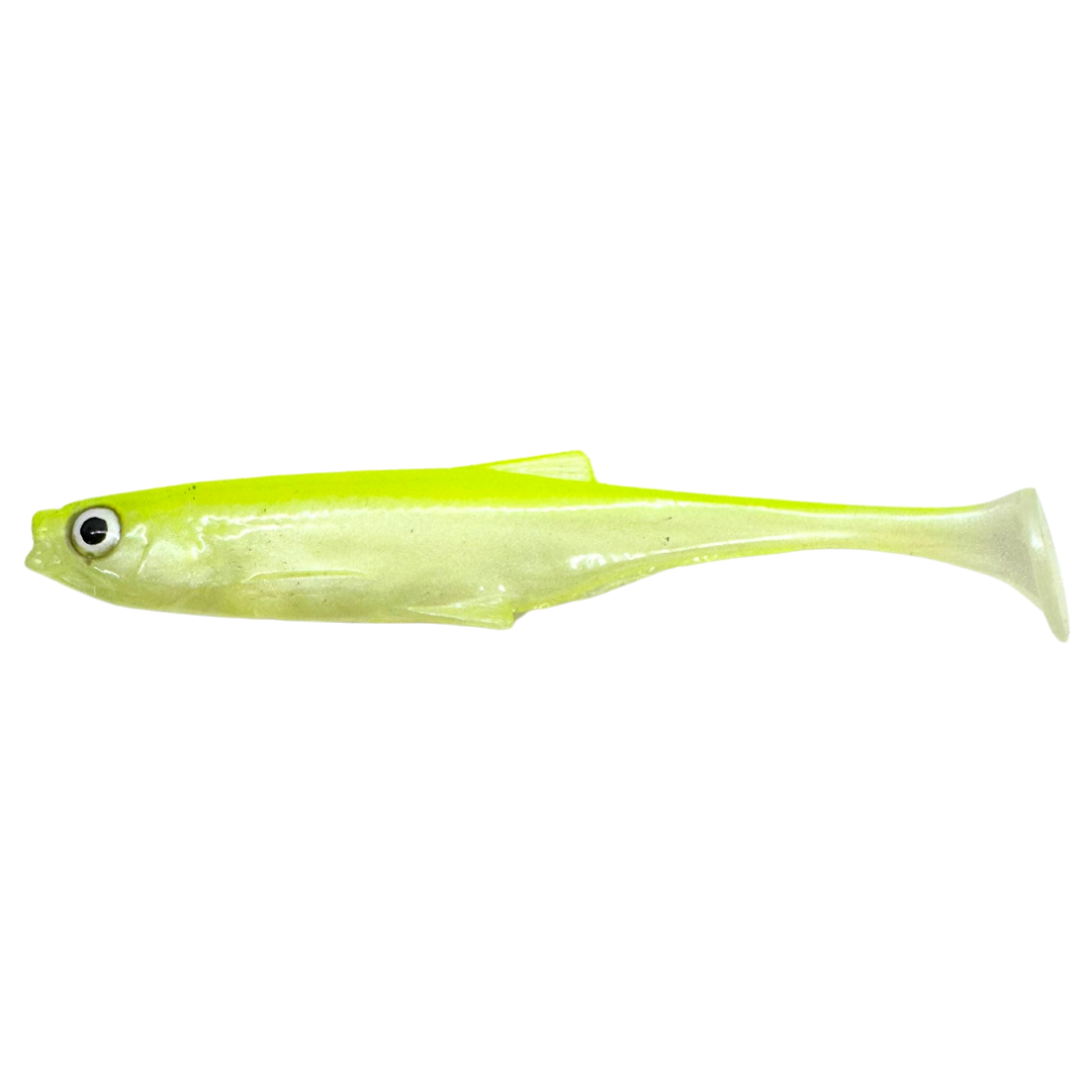 Dominator URSB Salakka Lapiopyrstö Jigi 10cm UVP sivulta, pää vasemmalla
