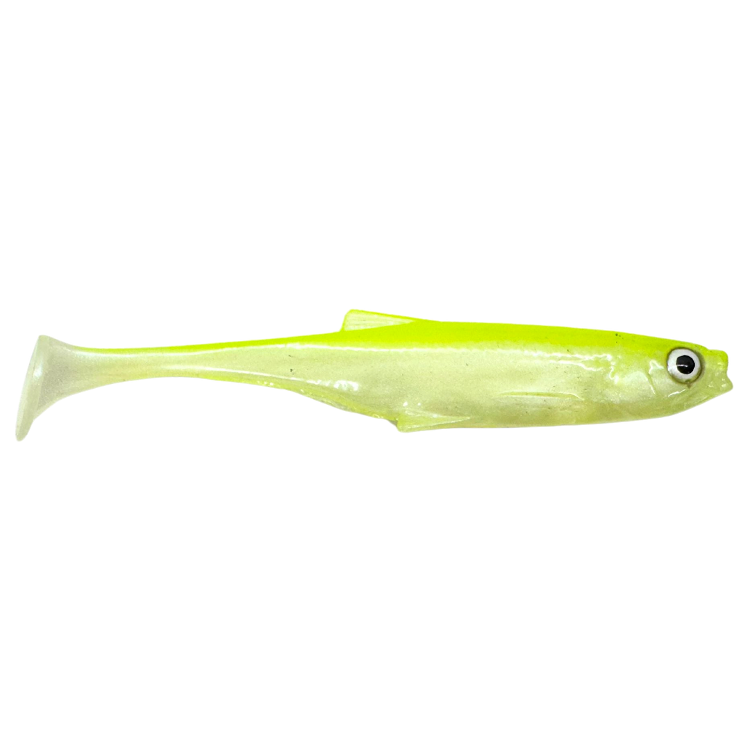 Dominator URSB Salakka Lapiopyrstö Jigi 10cm UVP sivulta, pää oikealla