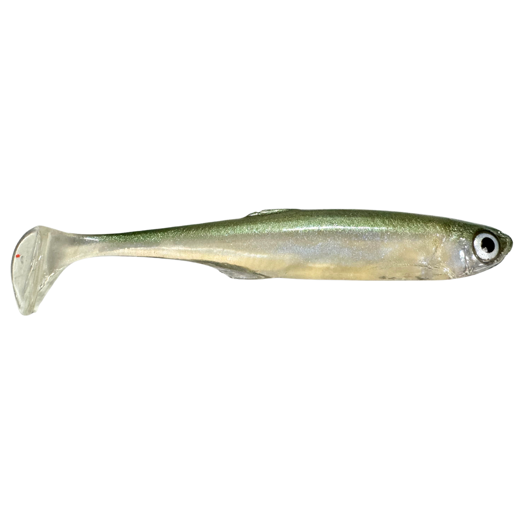 Dominator URSB Salakka Lapiopyrstö Jigi 7cm ZNGR sivulta, pää oikealla