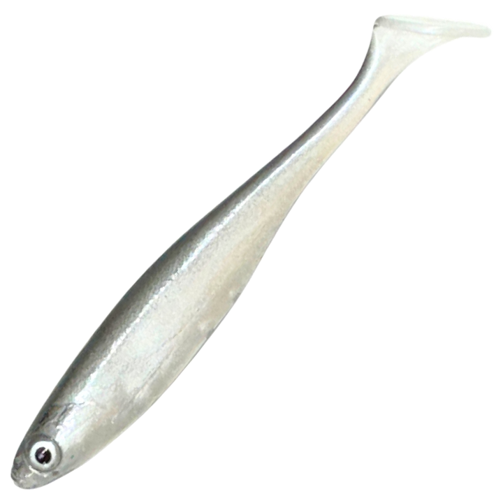 Dominator URSB Salakka Lapiopyrstö Jigi 8cm, väri CP: ruskeanharmaa selkä, hopeinen kylki ja vaalea pyrstö