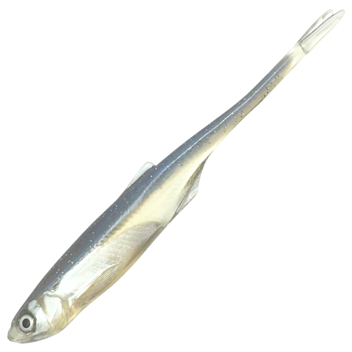 Dominator URSB Salakka V-pyrstö Jigi 11cm, väri VNPX: sininen selkäviiva ja hopeinen kylki