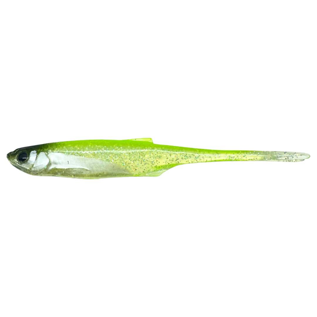 Dominator URSB Salakka V-pyrstö Jigi 11cm VUVHS sivulta, pää vasemmalla