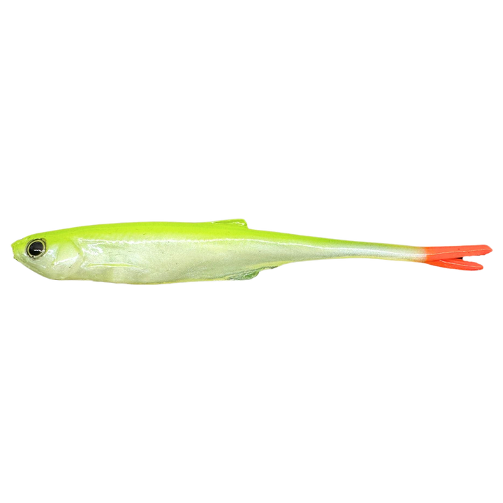 Dominator URSB Salakka V-pyrstö Jigi 11cm VUVP sivulta, pää vasemmalla