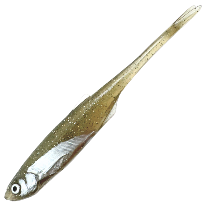 Dominator URSB Salakka V-pyrstö Jigi 11cm, väri VZS: kellanruskea selkä ja hopeinen kylki