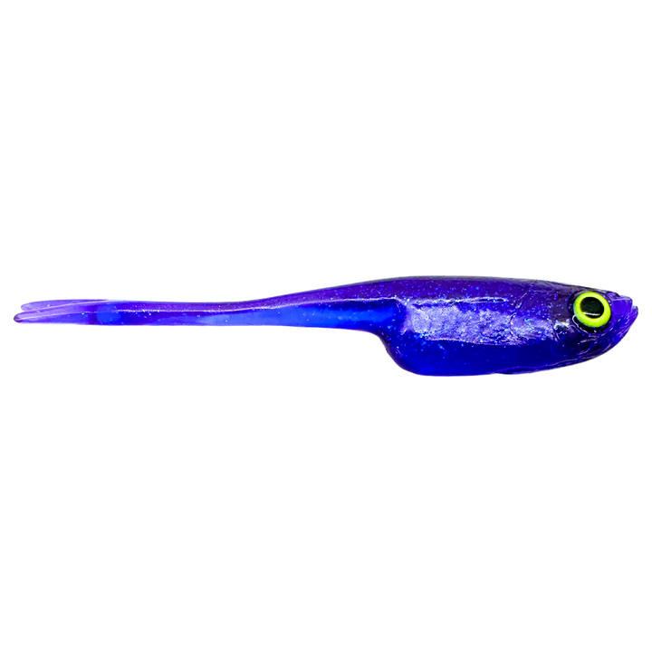Dominator URSB Salakka V-pyrstö Jigi 4,5cm VFUV sivulta, pää oikealla