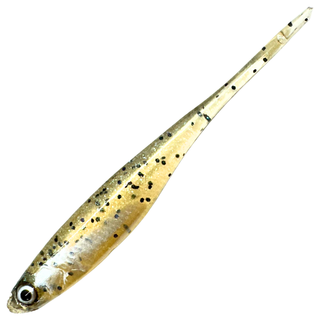 Dominator URSB Salakka V-pyrstö Jigi 6.5cm, väri VBZP: harmaanruskea selkä ja hopeinen kylki