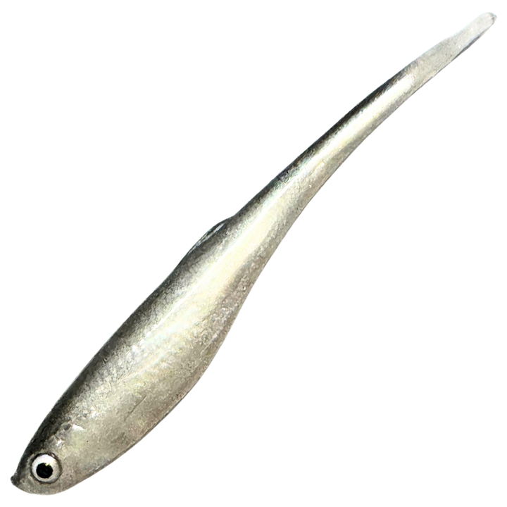 Dominator URSB Salakka V-Pyrstö Jigi 7,5cm, väri VCP: musta selkä ja hopeinen kylki