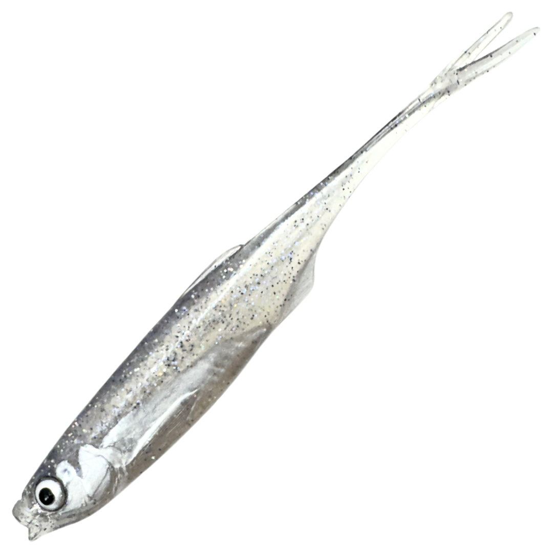 Dominator URSB Salakka V-Pyrstö Jigi 7,5cm, väri VNBRS: sininen selkäviiva ja hopeinen kylki