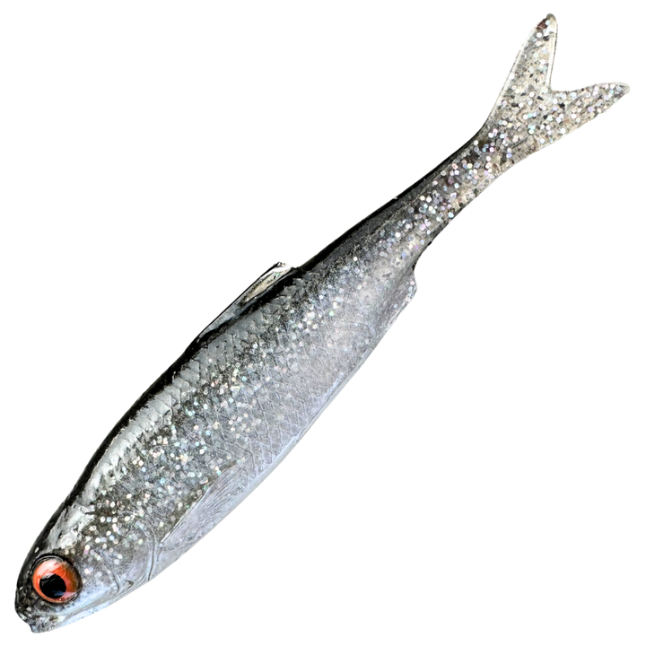 Dominator URSB Särki Kalapyrstö Jigi 7,5cm, väri CH: hopeinen hileinen runko