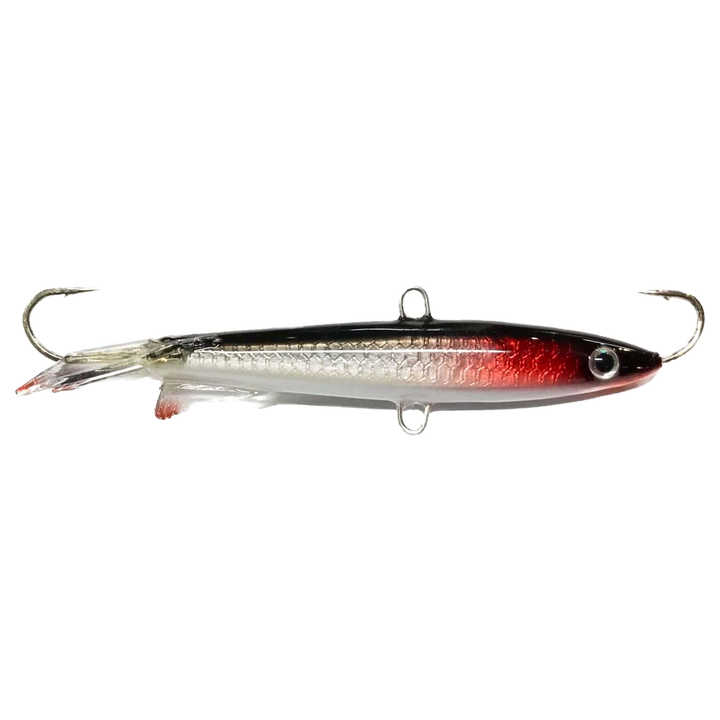 EEPE Kevennetty Tasapainopilkki 25g 70mm Punatulkku sivulta, pää oikealla