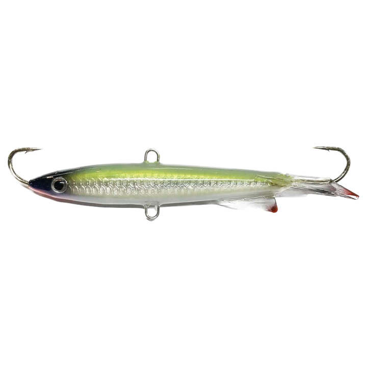 EEPE Kevennetty Tasapainopilkki 25g 70mm Vaalea Kuore sivulta, pää vasemmalla