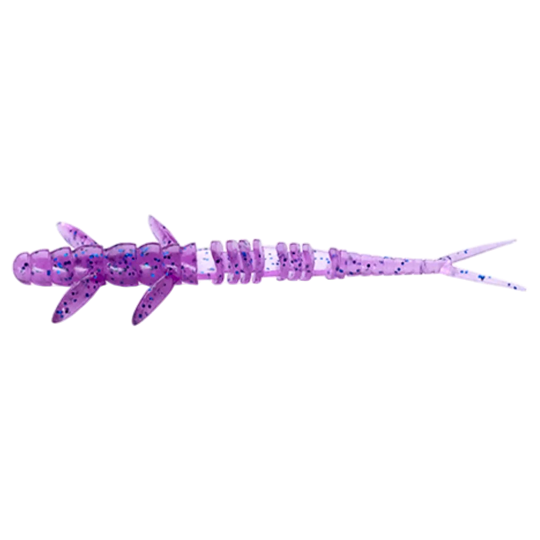 FishUp Flit Jigi 3" Violet/Blue sivulta, pää vasemmalla