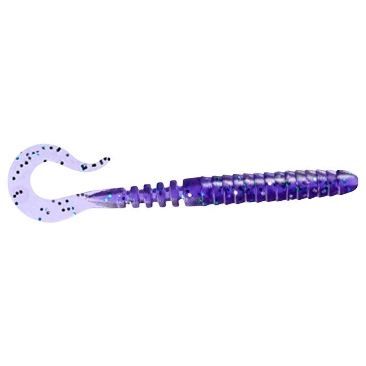 FishUp Vipo Jigi 2.8" Dark Violet/Peacock &amp; Silver sivulta, pää oikealla