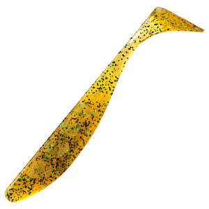 FishUp Wizzle Shad Jigi 3" 8kpl | Caramel/Green & Black