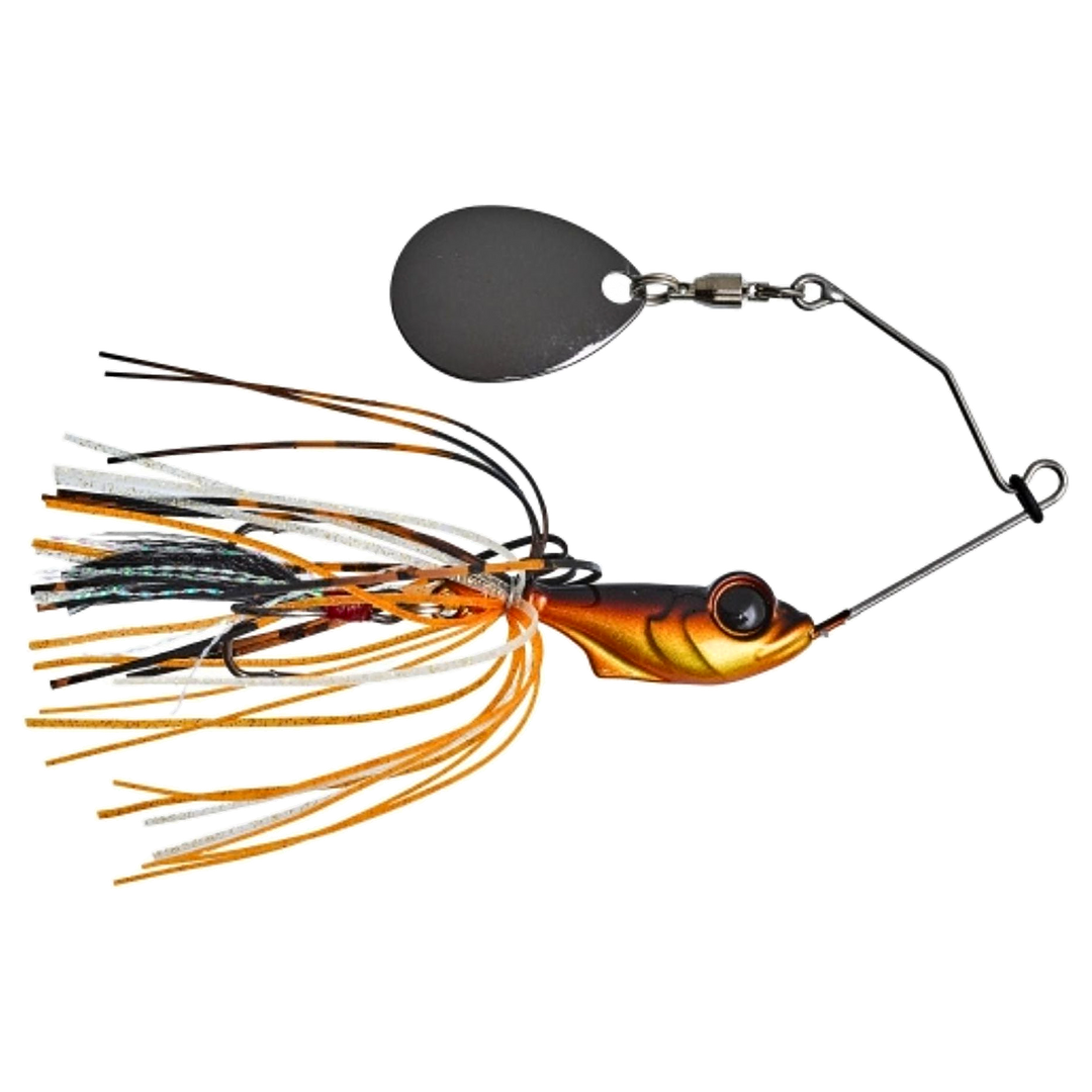 Gunki Alvin Spinnerbait 5,6g Acid Shad sivulta, pää oikealla