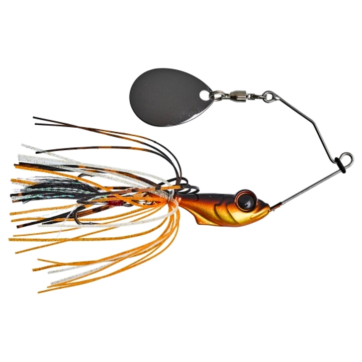 Gunki Alvin Spinnerbait 5,6g Acid Shad sivulta, pää oikealla