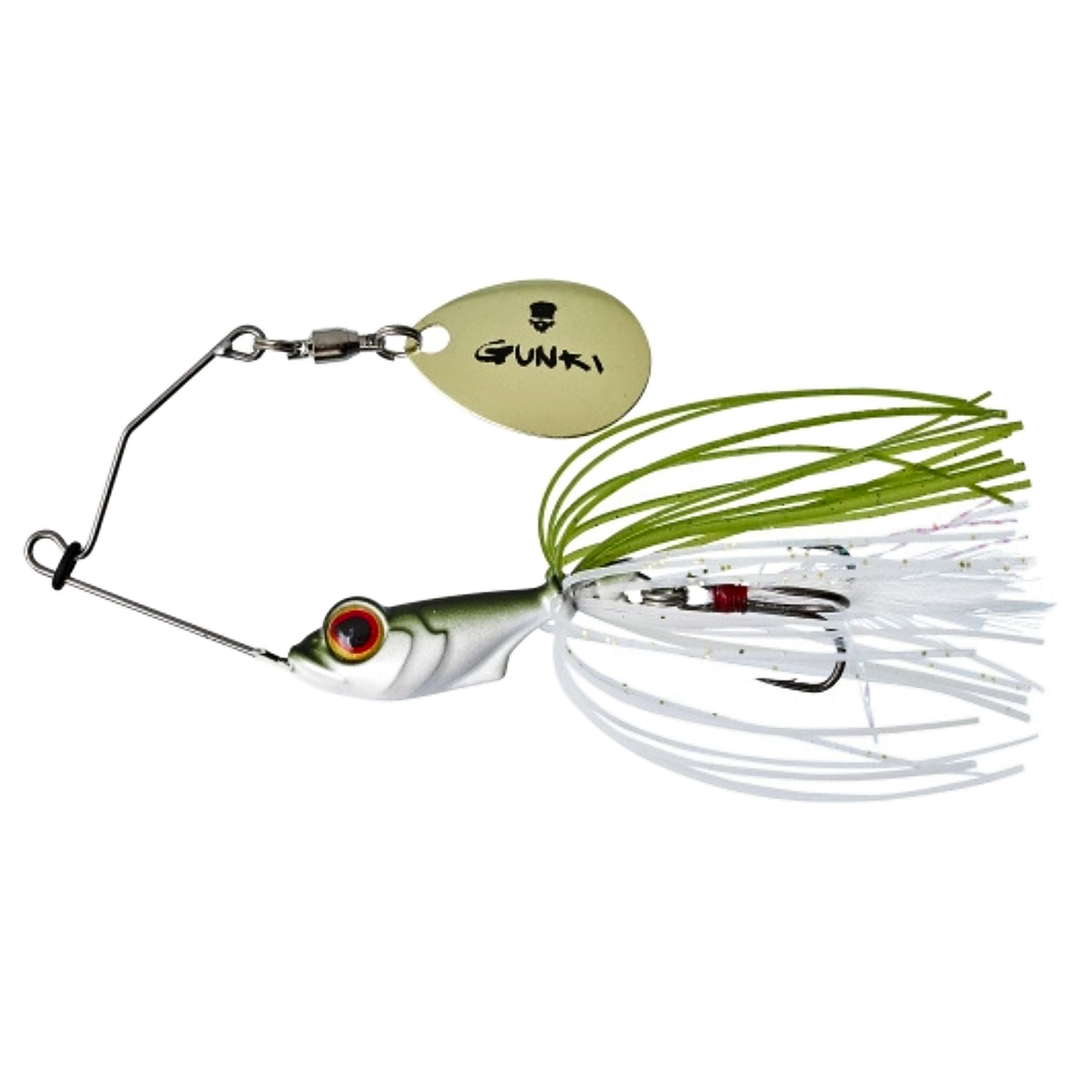 Gunki Alvin Spinnerbait 5,6g AYU sivulta, pää vasemmalla