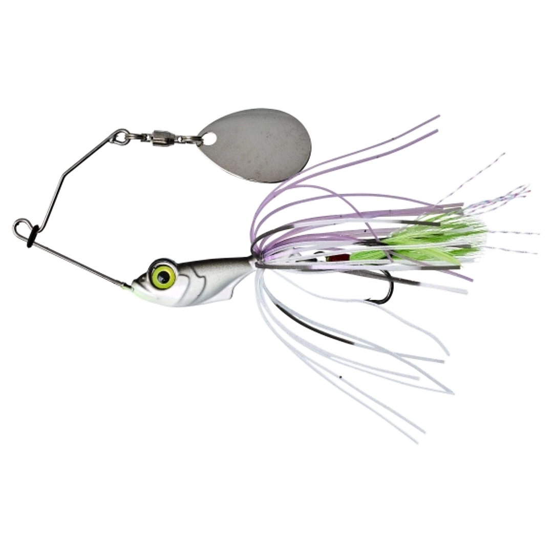 Gunki Alvin Spinnerbait 5,6g Chart Shad sivulta, pää vasemmalla