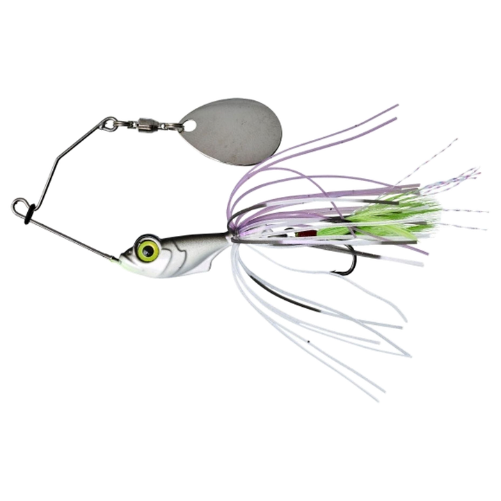Gunki Alvin Spinnerbait 5,6g Chart Shad sivulta, pää vasemmalla