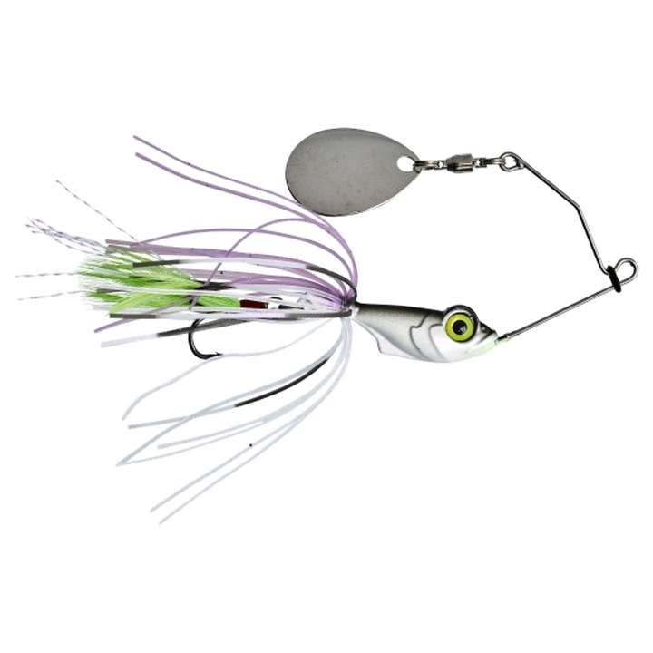 Gunki Alvin Spinnerbait 5,6g Chart Shad sivulta, pää oikealla