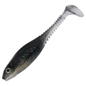 Gunki Grubby Shad Jigi 6cm 10kpl | Holo Grey Shiner
